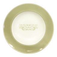 Prato 23,7cm Fundo Versa Perola Porcelana Germer     